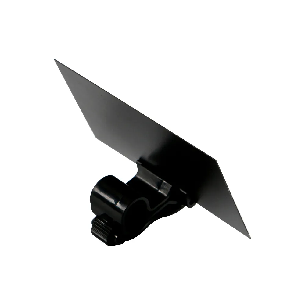 Support de panneau à Clip pivotant rotatif noir, pour Surfaces, affichage d'étiquette de prix Pop