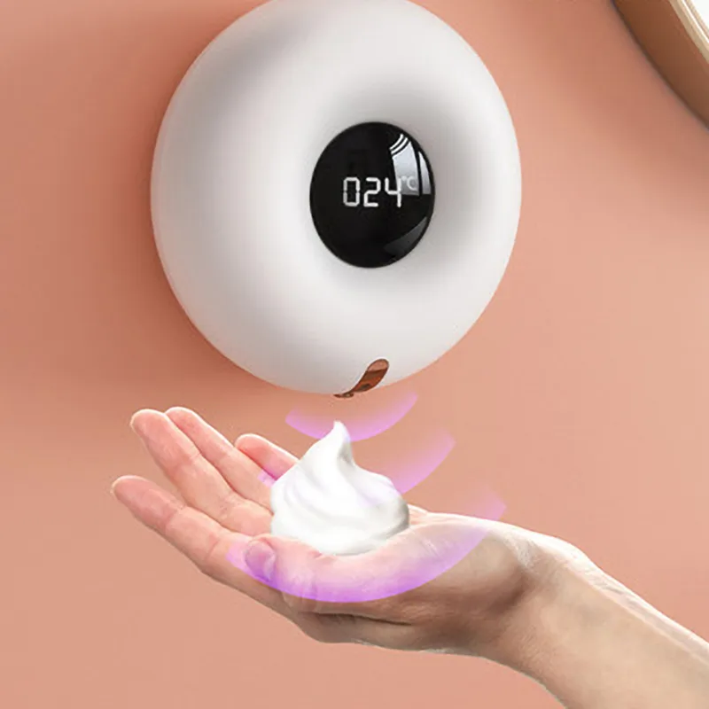 Dison de savon à capteur infrarouge rechargeable sans contact capteurs intelligents distributeurs liquides automatiques pour la main 9889480 pour la cuisine 9889480