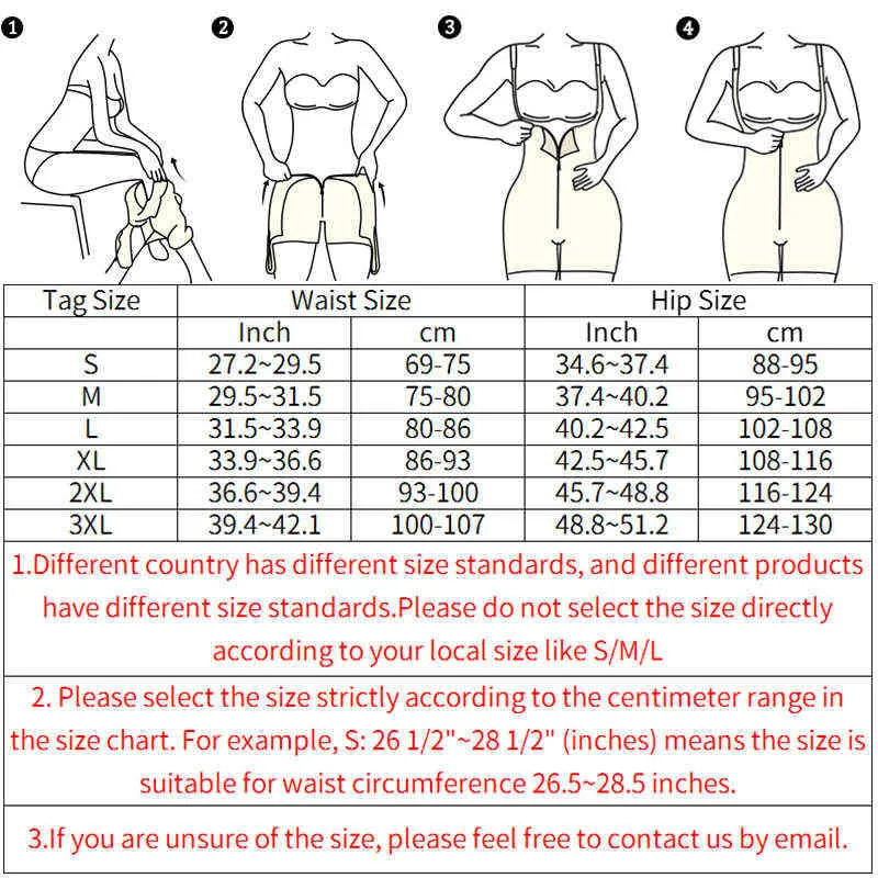 Bodysuit shapewear corpo corpo shaper shaper barracão de emagrecimento bainha de emagramento instrutor mulheres abdômen reduzindo shapers seding shaping espartilho 211112