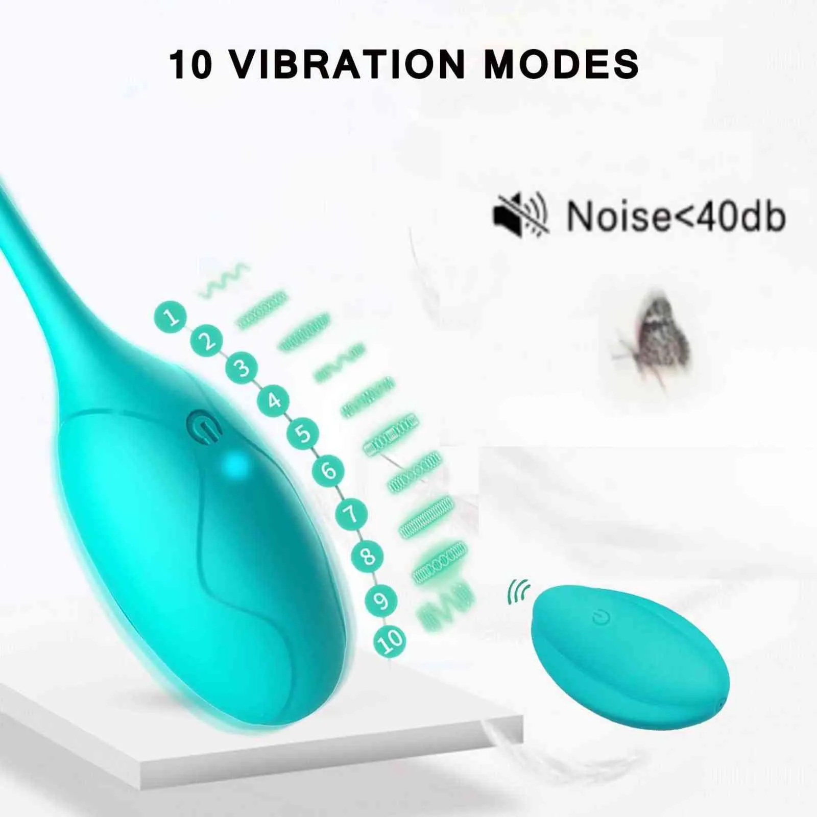 NXY Vibrators Wireless Bullet Vibrator voor vrouwen afstandsbediening clitoris stimulatie seksspeeltjes dildo g spot stimulator vaginale massagebal 1119