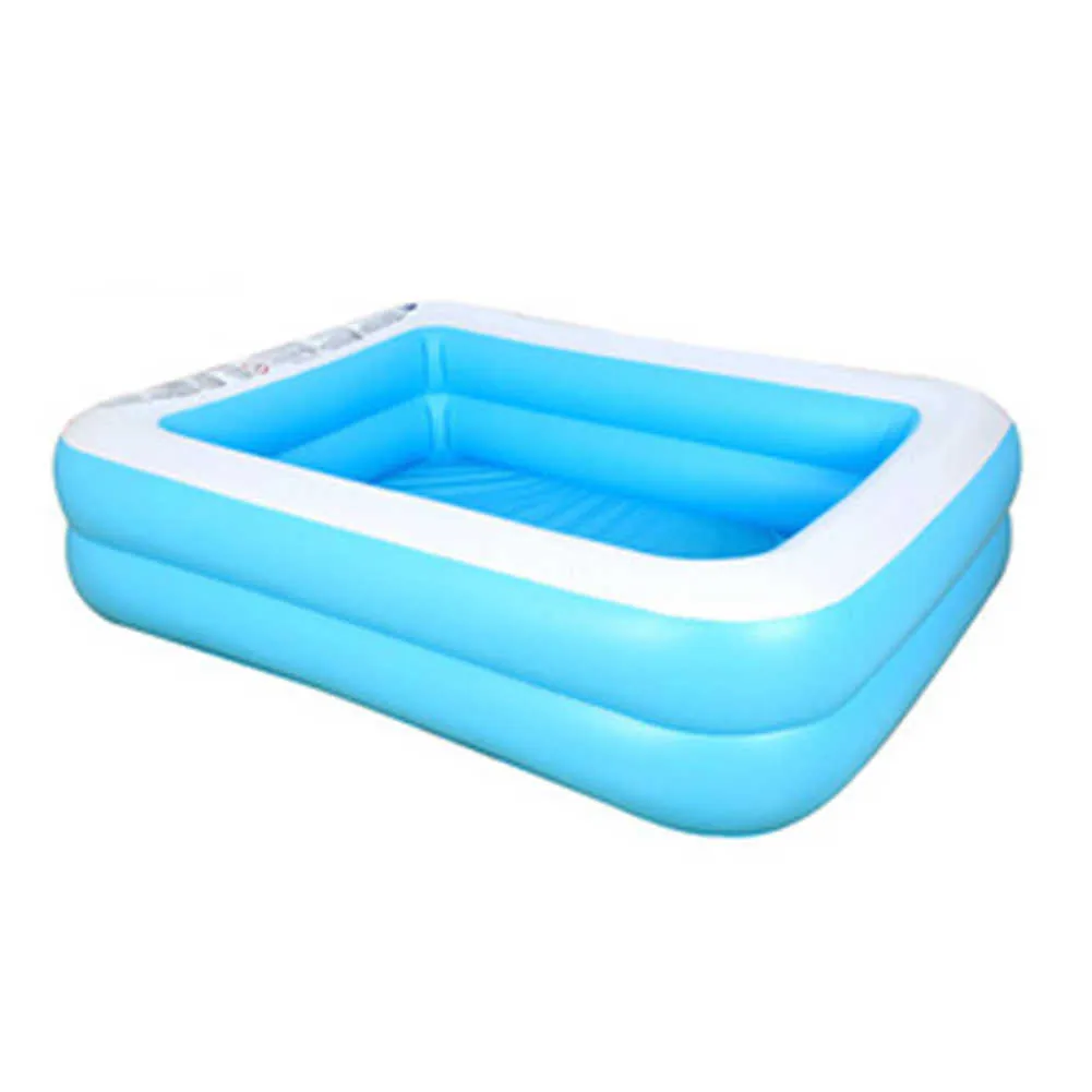 아기 성인 여름 팽창 식 수영장 성인 어린이 두껍게 PVC 직사각형 목욕 욕실 야외 얕은 수영장 실내 워터 장난감 x299F