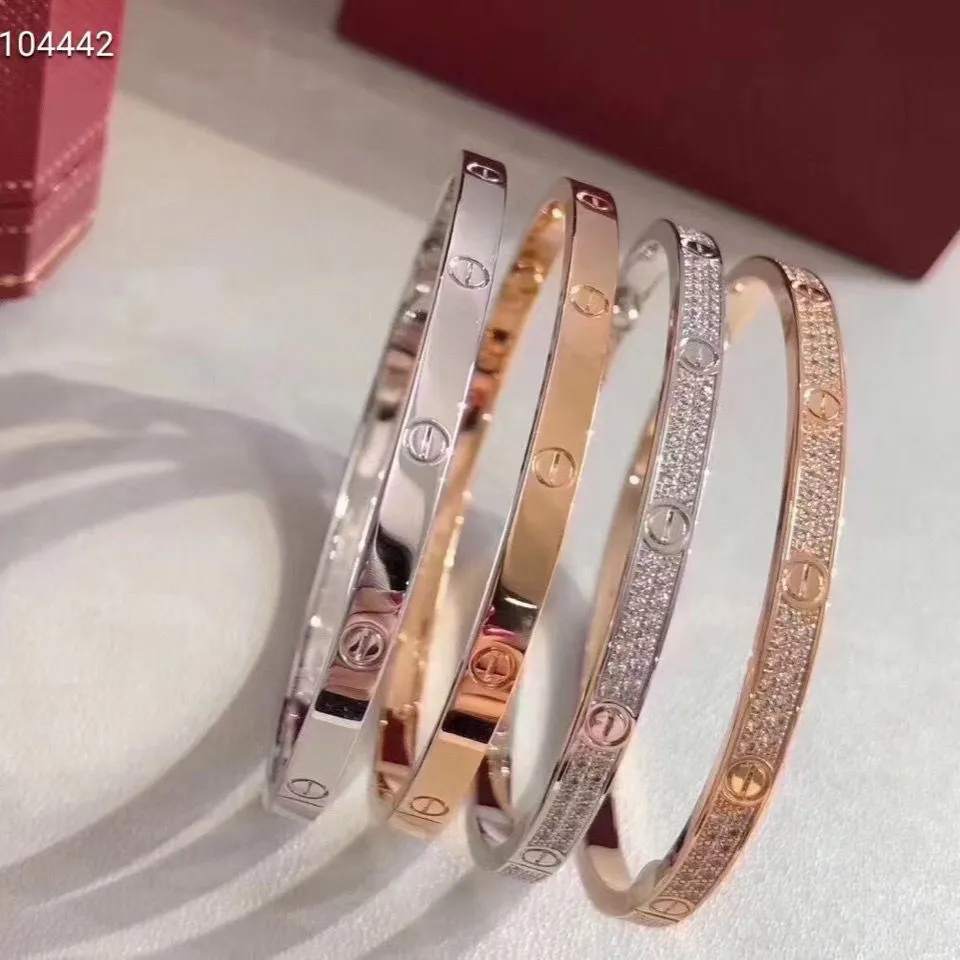 Bellissimi accessori di capra Carhome Love Couple Bracciale da donna Ins Bracciale in oro rosa 18 carati non sbiadito Uomo Popolare online Rosso Korea2592432