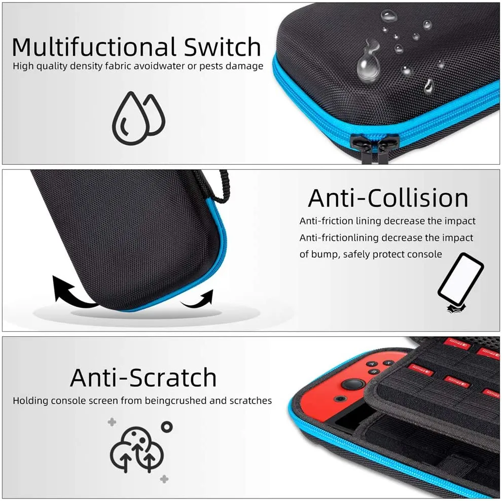 Saco de Armazenamento para Nintend Switch Nintendos Switch Console Handheld Carrying Caso Bolsa Para Nintend Switch Console Acessórios