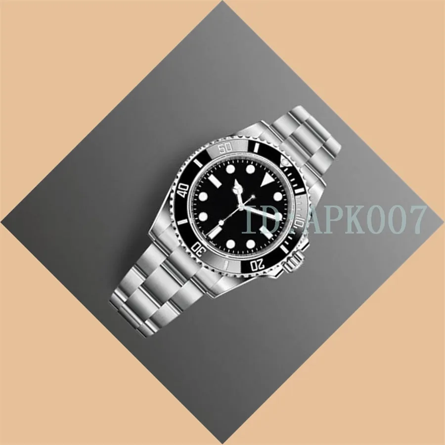 apk007 mens montres automatiques Céramique Lunette hommes montre haute qualité or Montres-bracelets cadeau pour hommes SUB Montre-bracelet discount 2146