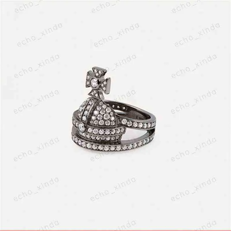 Venta al clásico Little Saturno Ring and Crown MicroinLaid Zircon Luxury Women039s Accesorios esenciales Whole38372939053560