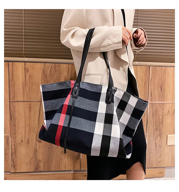 2021 حقيبة سعة كبيرة المرأة 2021 الأزياء شعرية بو حمل حقيبة نمط أجنبي واحد حقيبة الكتف واحد