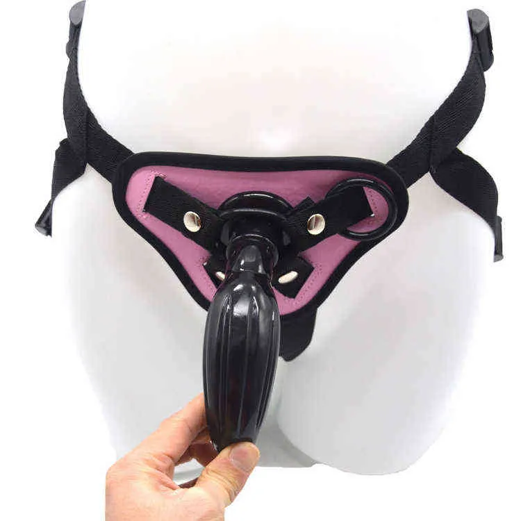 NXY Dildo Caprifoglio Plug anale Indossando dispositivo di masturbazione Uomini e donne Condividono pantaloni del pene Marito Moglie Giocattoli del sesso 0221