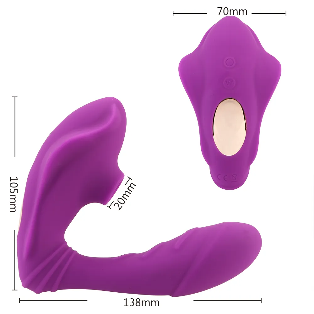 Vagina Sucking Vibrator 10 Speeds Vibrating Sucker Oral Sex Suction Clitoris Stimulator Erotic Sex Toy for Women Sex Shop1260055
