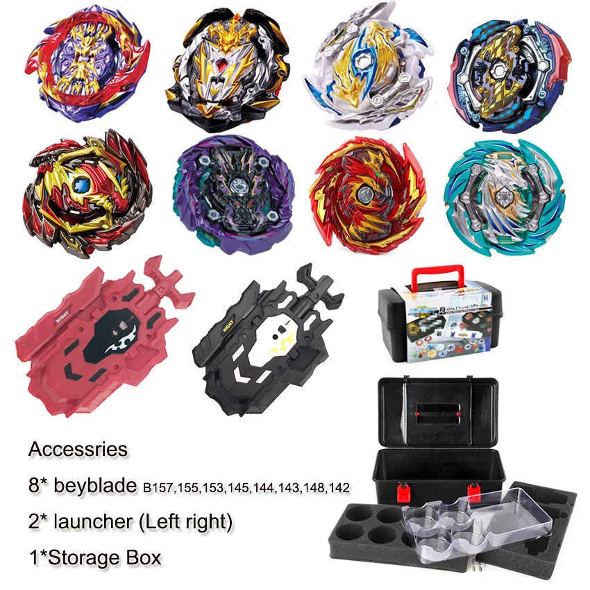 Takara Tomy Beyblades Burst GT B-155 Lord Evil Dragon Blaster Gyros Bayblade Burst B157 Boy Toys Collection Toys Bey Bladeセット