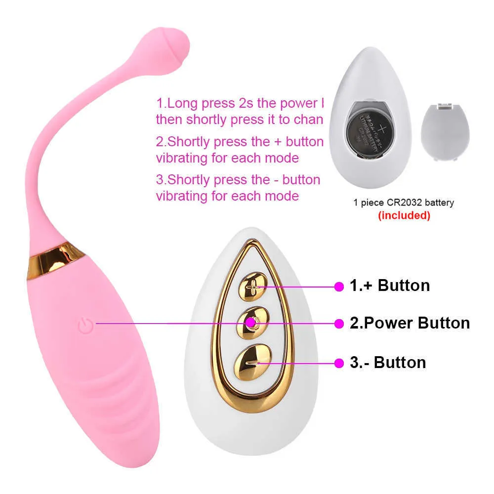10 vitesses vibration oeuf rebondir oeuf anal vibrateur clitoris stimulation sex toys télécommande sans fil pour femme g silicone masseur spot P0818