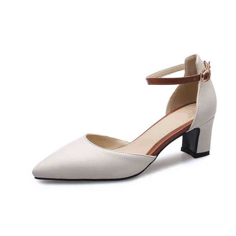 Chaussures de robe Hot Brand New Glamour Jaune Beige Femmes Sandales 2 pouces Talons Lady Formelle BK100 Plus Grande Petite Taille 3 11 30 43 46 48 220303