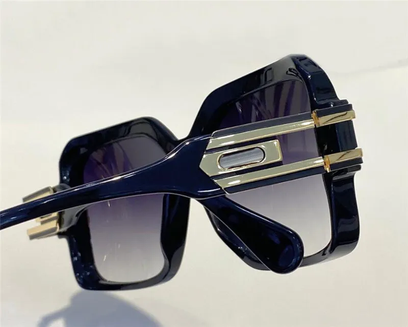 Nya Fashion Man Solglasögon 623 Square Plate Frame German Design Style Enkel och populär utomhus UV400 Protective Eyewear Top Qual257p