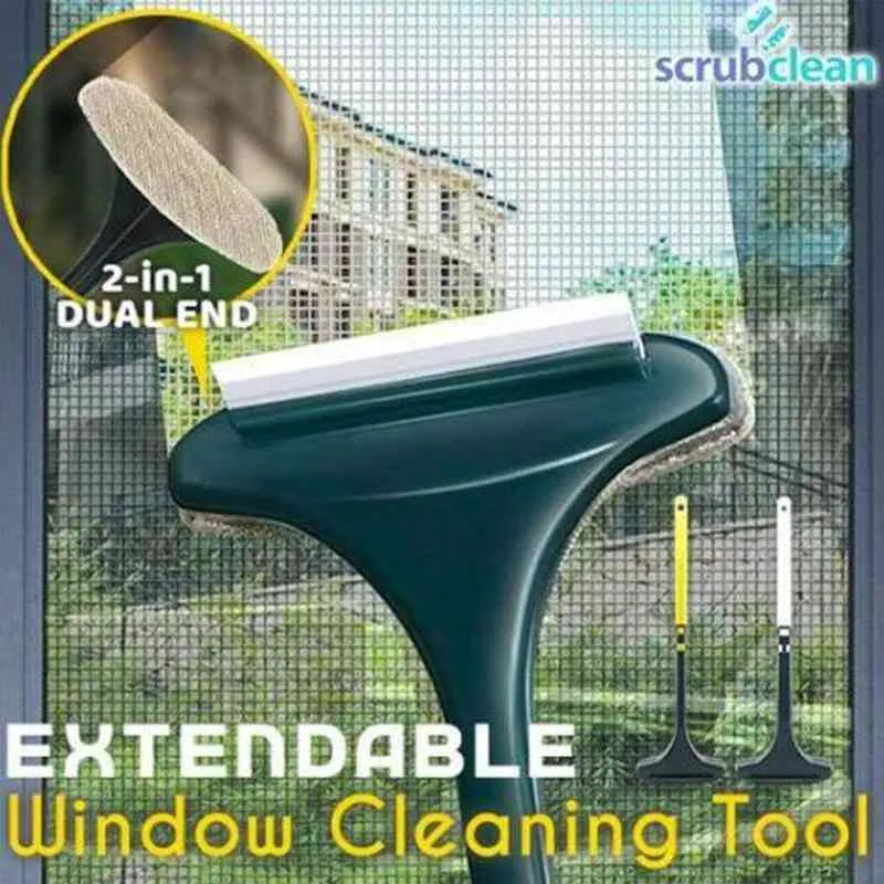 Brosse multifonctionnelle en plastique pour nettoyer rapidement et facilement la poussière, accessoire de nettoyage de vitres de voiture et de maison