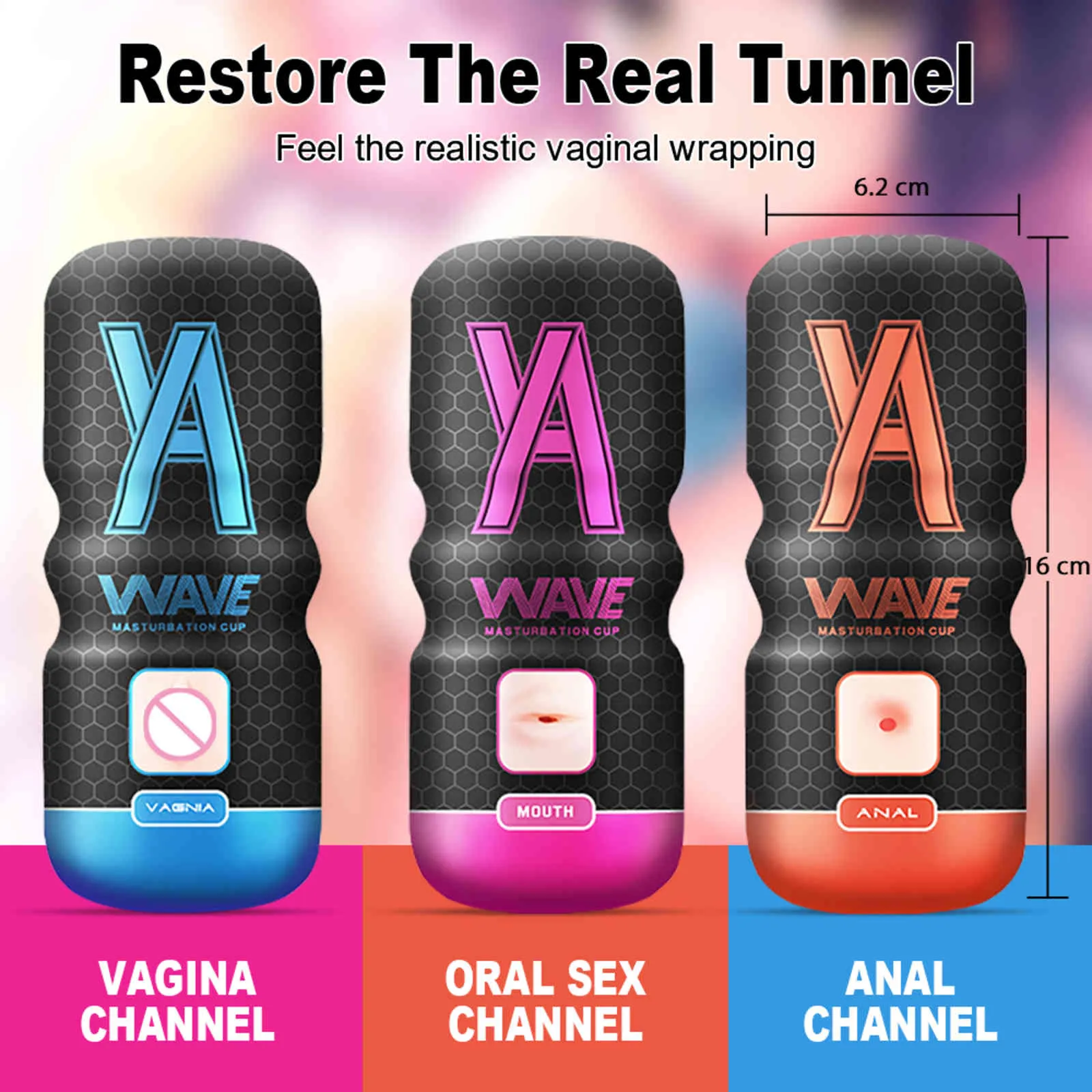 Masturbator för män flygplan cup med vakuumstimulator realistisk vagina fickfitta för män manlig sex leksak vuxen varor för män181373639