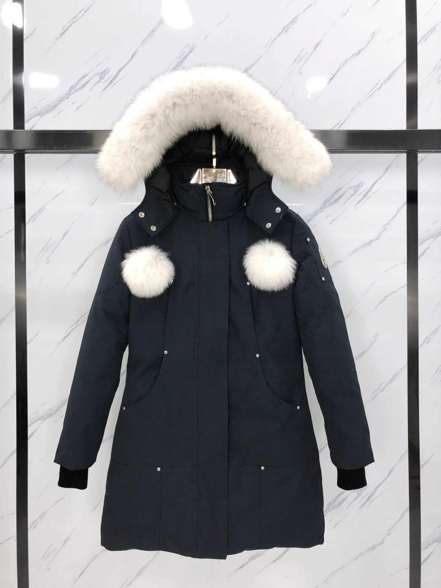 Unisex Winter Down Kurtka Wiatrówka Gruba Ciepła Kapturem Moda Męskie Płaszcze Zimowe Wysokiej Jakości White Duck Puffer Kurtki TopShop1588