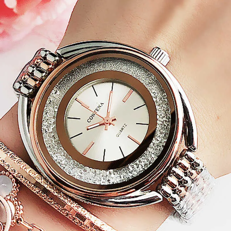 Clássico Designer Relógios Famosas Mulheres Luxo Top Marca Quartz Ladies Pulso Reloj Mujer Relogio Feminino 210707