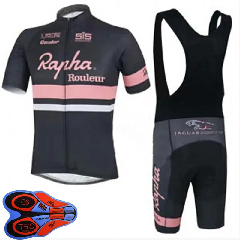 Mens Rapha Team Cycling Jersey bib shorts Conjunto de roupas de bicicleta de corrida Maillot ciclismo verão secagem rápida MTB roupas de bicicleta Sportswea220K