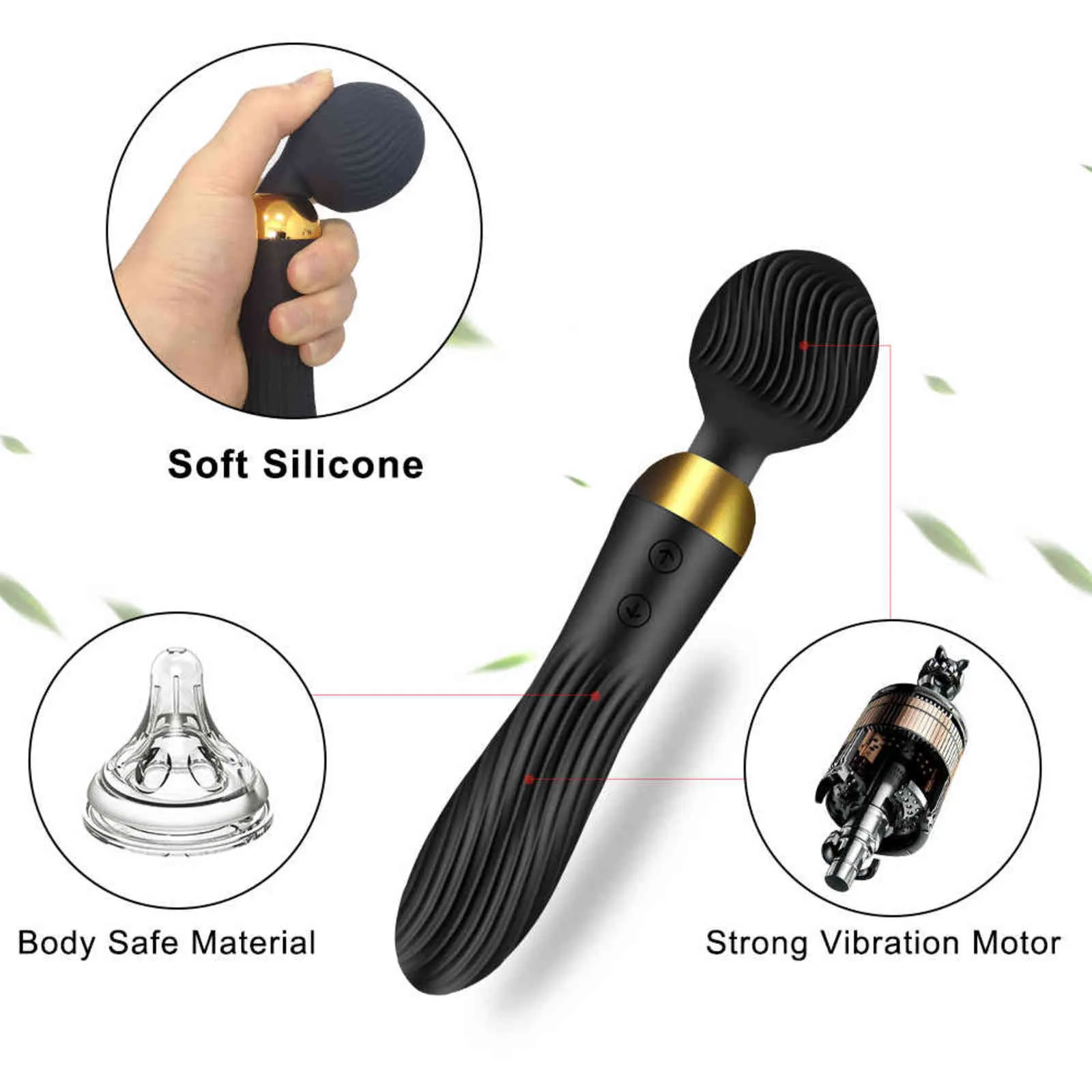 NXY Vibromasseurs 18 Vitesses Puissant AV Vibrateur Baguette Magique G Spot Masseur sex machine Gode Marchandises Sex Toys Pour Femmes Adultes Stimulateur De Clitoris 1119