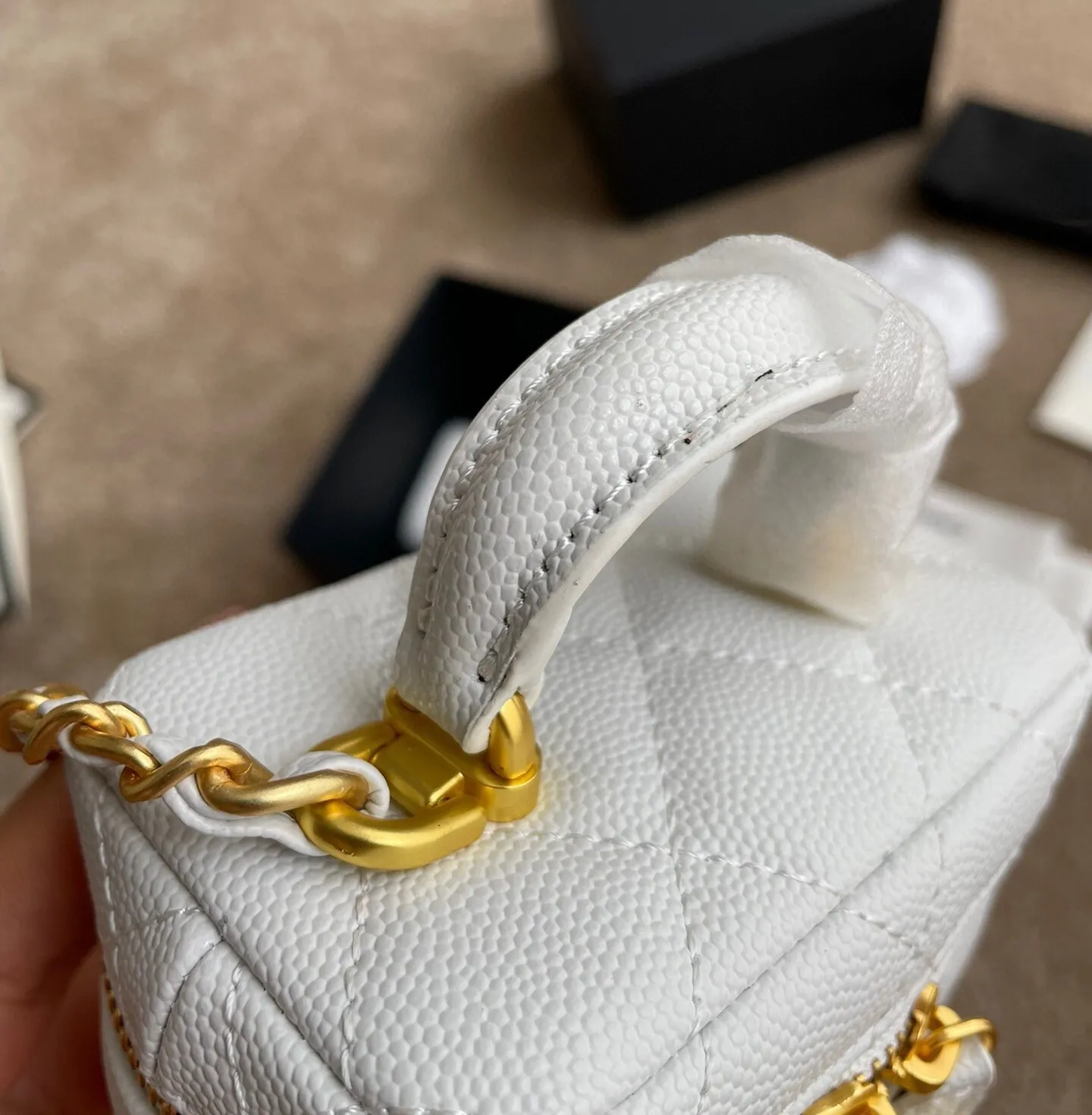 豪華な小型キルティングPUレザークロスボディメッセンジャーバッグ2021かわいいショルダートート旅行チェーンの財布とハンドバッグ
