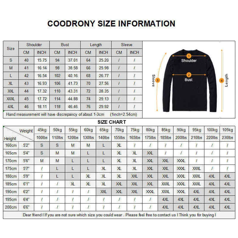 COODRONY Sweater Men Autumn Winter Warm Cashmere Woolen Mens Sweaters Classic Pure Color V-Neck Sleeveless Vest Pull Homme 91020 211120