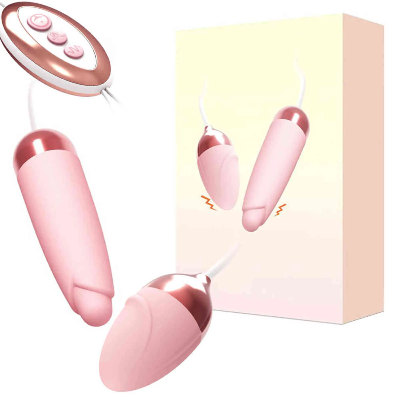 NXY Sex Eggs Mini 10 Speed ​​Likken Tong Vibrrerende Eieren Siliconen Vaginale Strakke Stymulatie Wibrator Sporter Kegel Ballen Toys Voor Vrouwen 1110