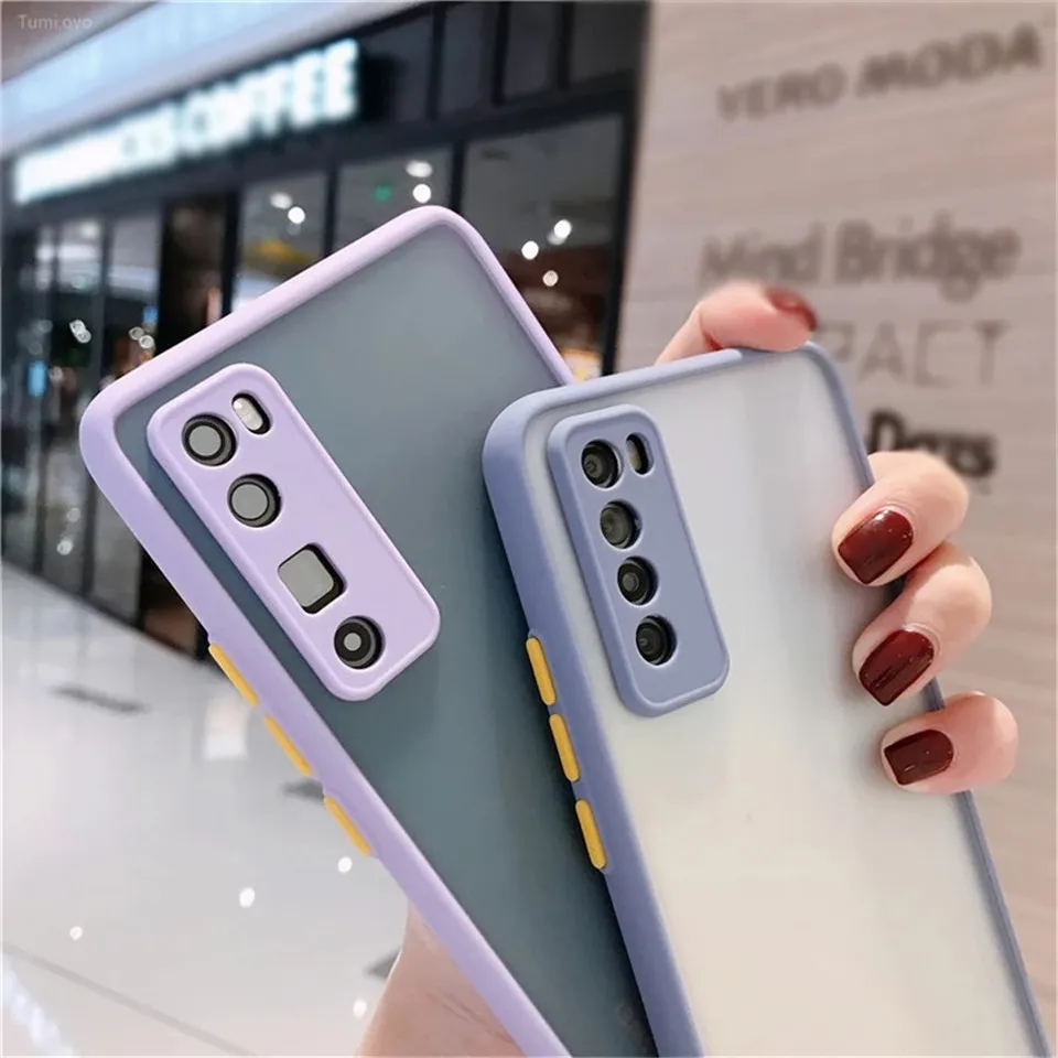 Shockproof Camera Lens Matte Cases For Samsung S21 S20 FE Ultra S10 S8 S9 Plus Note 10 20 M51 A12 5G A02S A51 A71 A52 A72 Cover