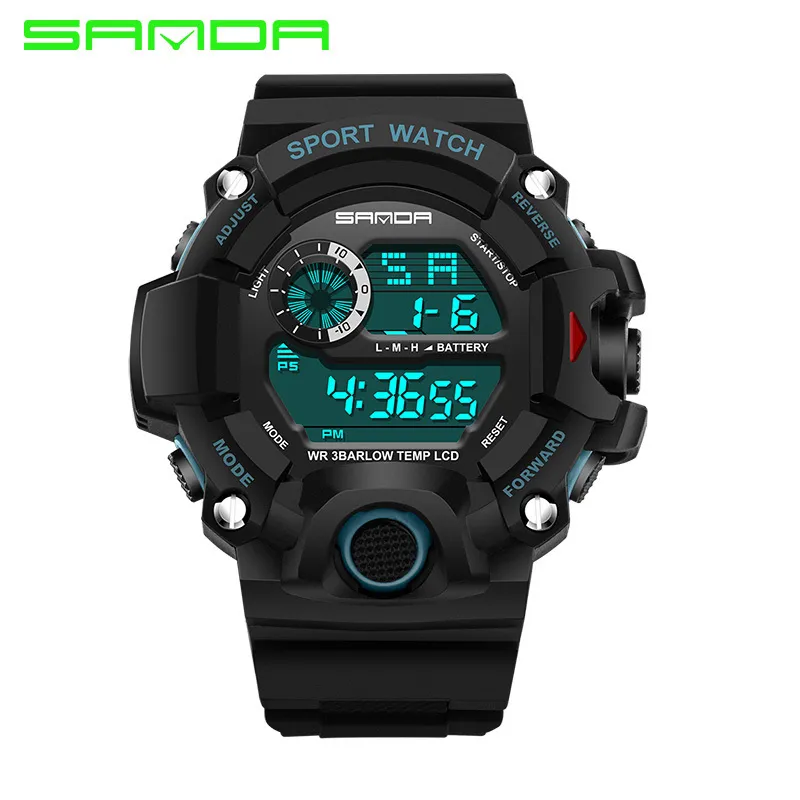 Montres de sport pour hommes S-SHOCK montre militaire montres de mode plongée hommes Sport LED montres numériques étanche Relogio Mascul316T