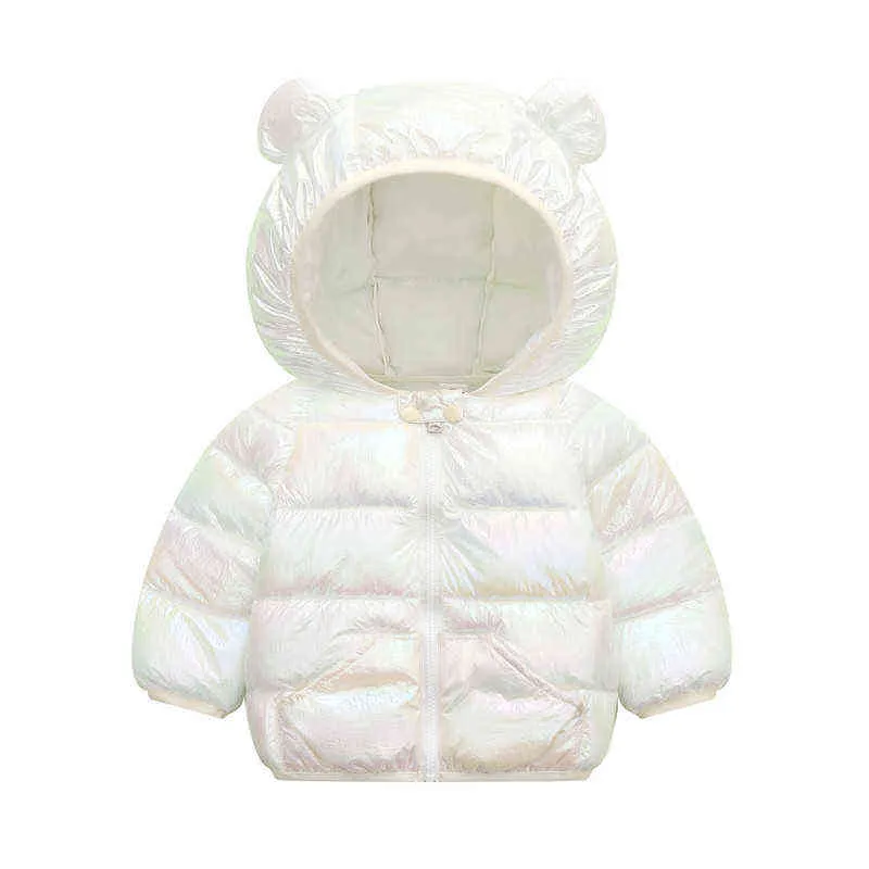 Lzh 2020 Autunno Inverno Piumini ragazze Giacca sportiva con cappuccio calda neonati Parka bambini Abbigliamento Piumino bambini J220718