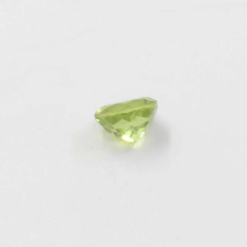 Pietra preziosa sfusa di peridoto taglio brillante rotondo naturale al 100% da 5 mm creatore di gioielli 3 pezzi confezione di pietra preziosa peridoto H1015