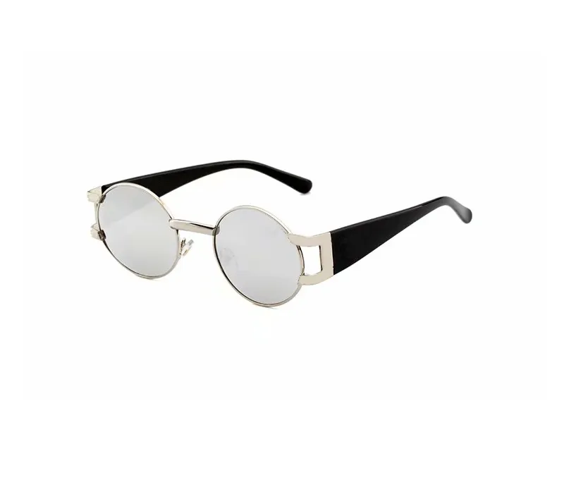 GB1 87 Black Grey Mens Sunglasses 57 mm Unisex Designer Round Sun glasses Luxury mirror Sunglass Fashion Brand for man woman lente183b