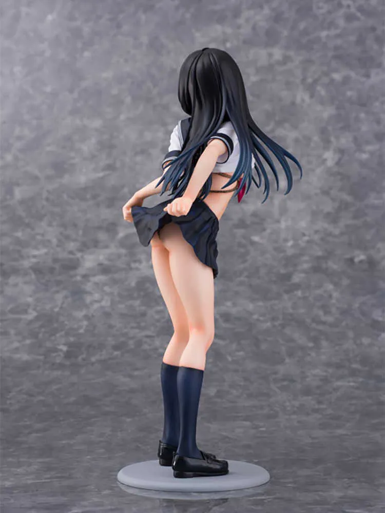 Figuras de anime japonês Daiki suigun no yakata school sexy 26 cm sexy figura figura pvc ação coleta de modelos de boneca q07229390091
