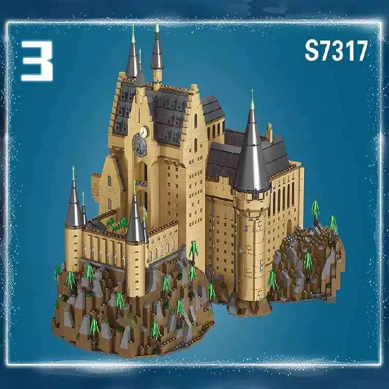 In Voorraad Magic Movie Castle Model 16060 Compatibel 7315 7316 7317 Montage Speelgoed Bouwstenen Bakstenen Kinderen Verjaardagscadeautjes R231214