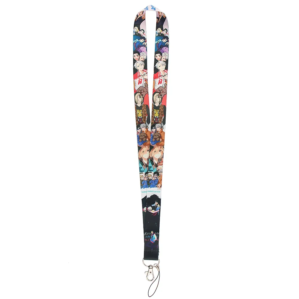 10 pçs / lote J2190 Anime Chaveiro Chaveiro Desenhos Animados Punk Punk Strap Para Chaves Cartão de ID Celulares de Telefone Móvel