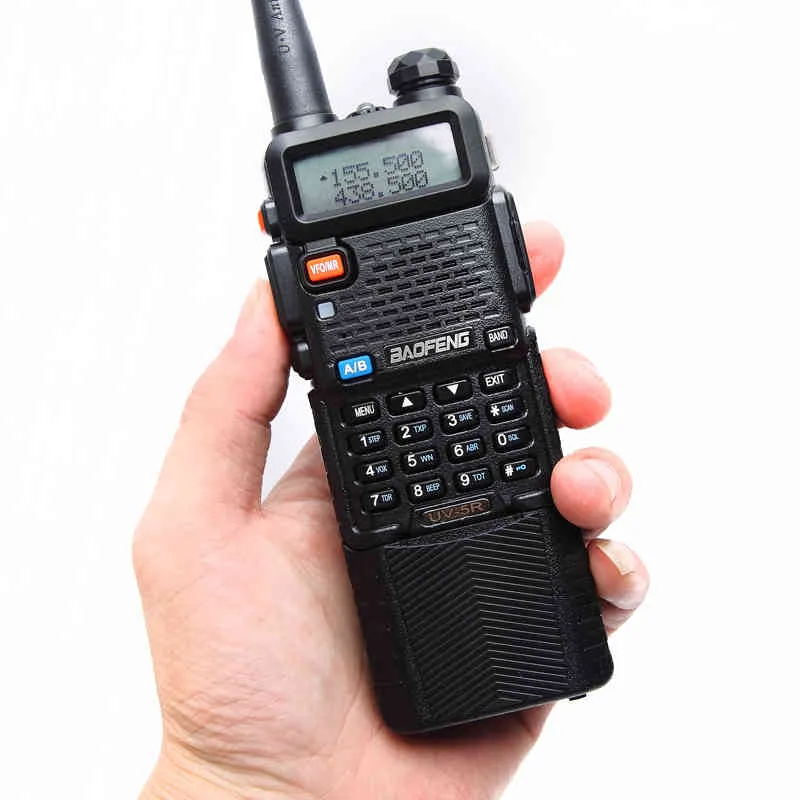 Baofeng UV-5R Walkie Talkie Dual Band VHF UHF 136-174MHz 400-520MHz Pofung UV 5R Portatile 5W Radio bidirezionale BF-UV5R