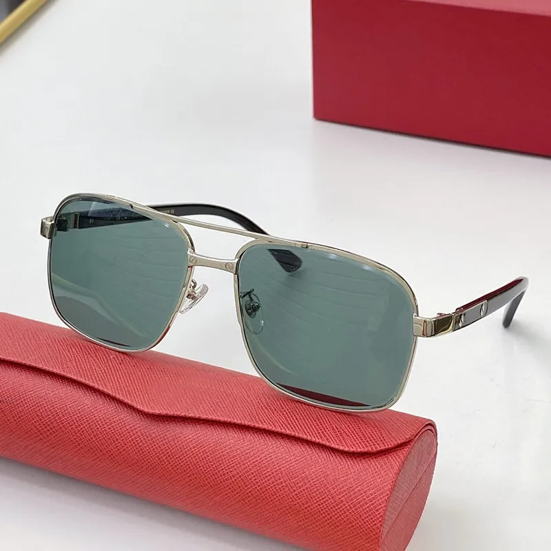 Sunglasses Men Women Carter Glasses Frame Eyewear Club Wooden Gold Silver Red Fashion accessories Clear Reading eyeglass high qual198N