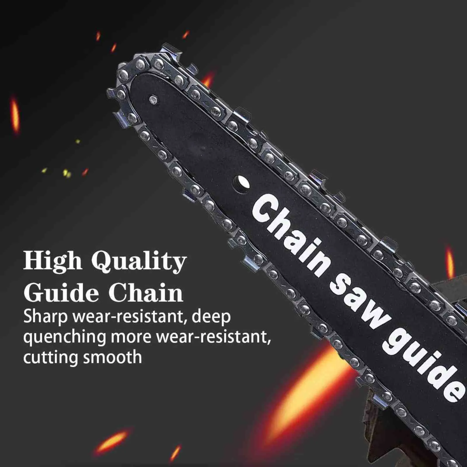 6 Inch 3000W Electric Chain Saw Pruning ChainSaw Cordless Garden Tree Logging Trimming Saw Woodworking Cutter Tool Kits 211029