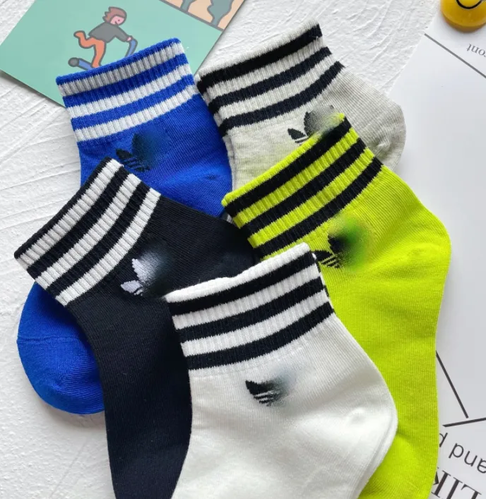 Fashion Luxury Children's Striped Socks Spring and Summer Korean Unisex