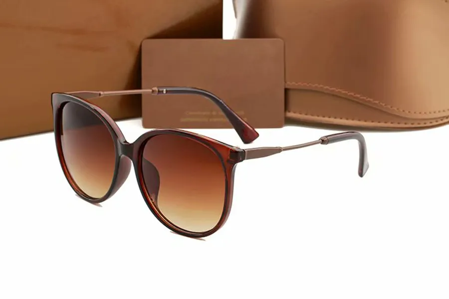 1719 Designer Sonnenbrillen Männer Frauen Brillen Outdoor Shades PC-Rahmen Mode Klassische Dame Sonnenbrille Spiegel für Frau mit Originaletuis Boxs J5c9