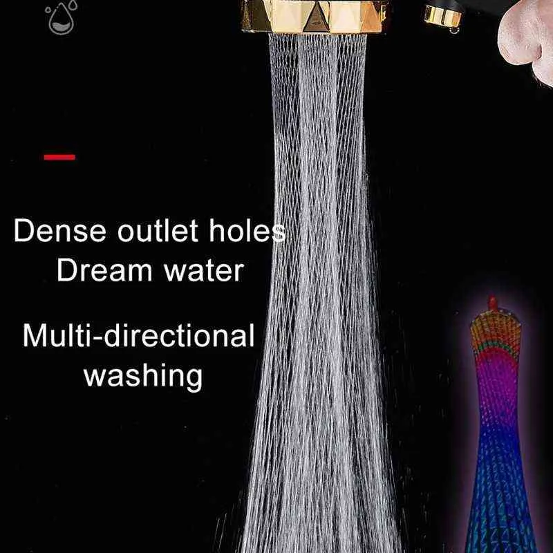 Upgrade 3 Modes Shower Head High Pressure Handheld Adjustable Water Saving ShowerHead Pressurized Spray Nozzle Bathroom Supplies H1209