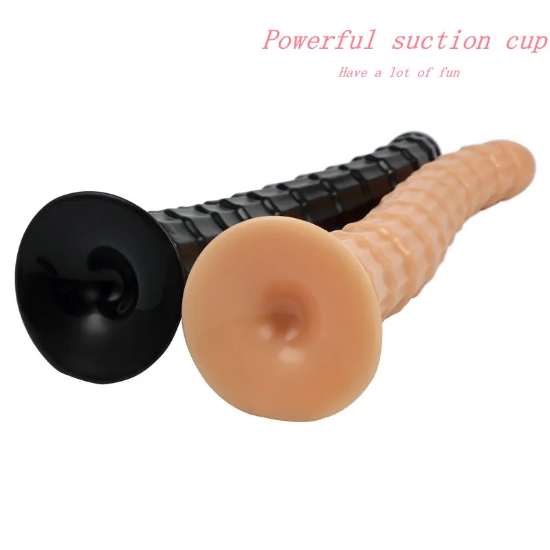 Langes hierarchisches Design Anal-Butt-Stecker Vaginal-Masturbator-Stimulator Prostata-Massagegerät Weiches Material Sexspielzeug für Frauen Menschen direkt