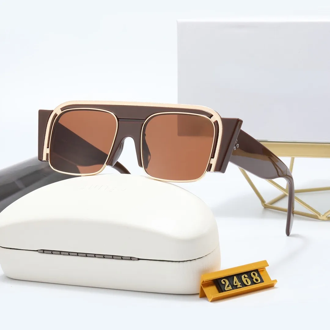 النظارات الشمسية للرجال جودة عالية مصمم الفاخرة نظارات الشمس خمر نمط النظارات 6 أنواع من اللون
