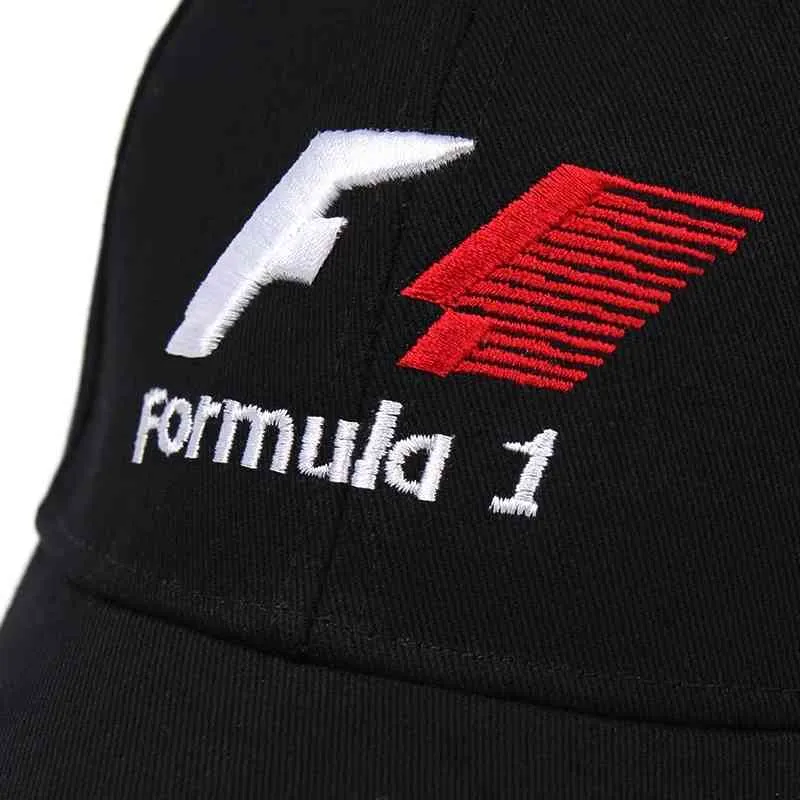 QSFU Moda męska Cap Damska Damska Czapki baseballowe F1 Moto GP Driver Cap Sport Haft Racing Snapback Hats Brand Brand Sun Hatswmgo {kategoria}