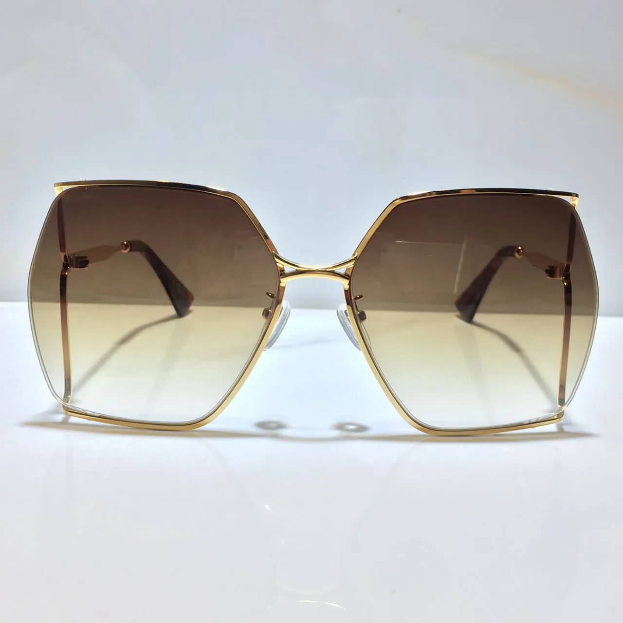 Солнцезащитные очки для женщин, классическая летняя мода 0817, стильная металлическая и планочная оправа, качественные линзы с защитой от ультрафиолета 0817S292Q