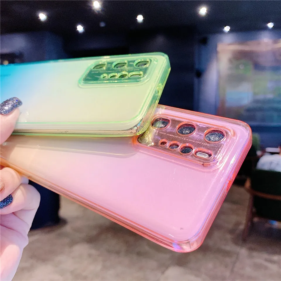 Fundas de silicona transparente suave para modelos Xiaomi Mi 11 Lite, 5g, 10t, Redmi Note 9 Pro, 9s, 9a, K40, Mi10t, Poco F3, M3,