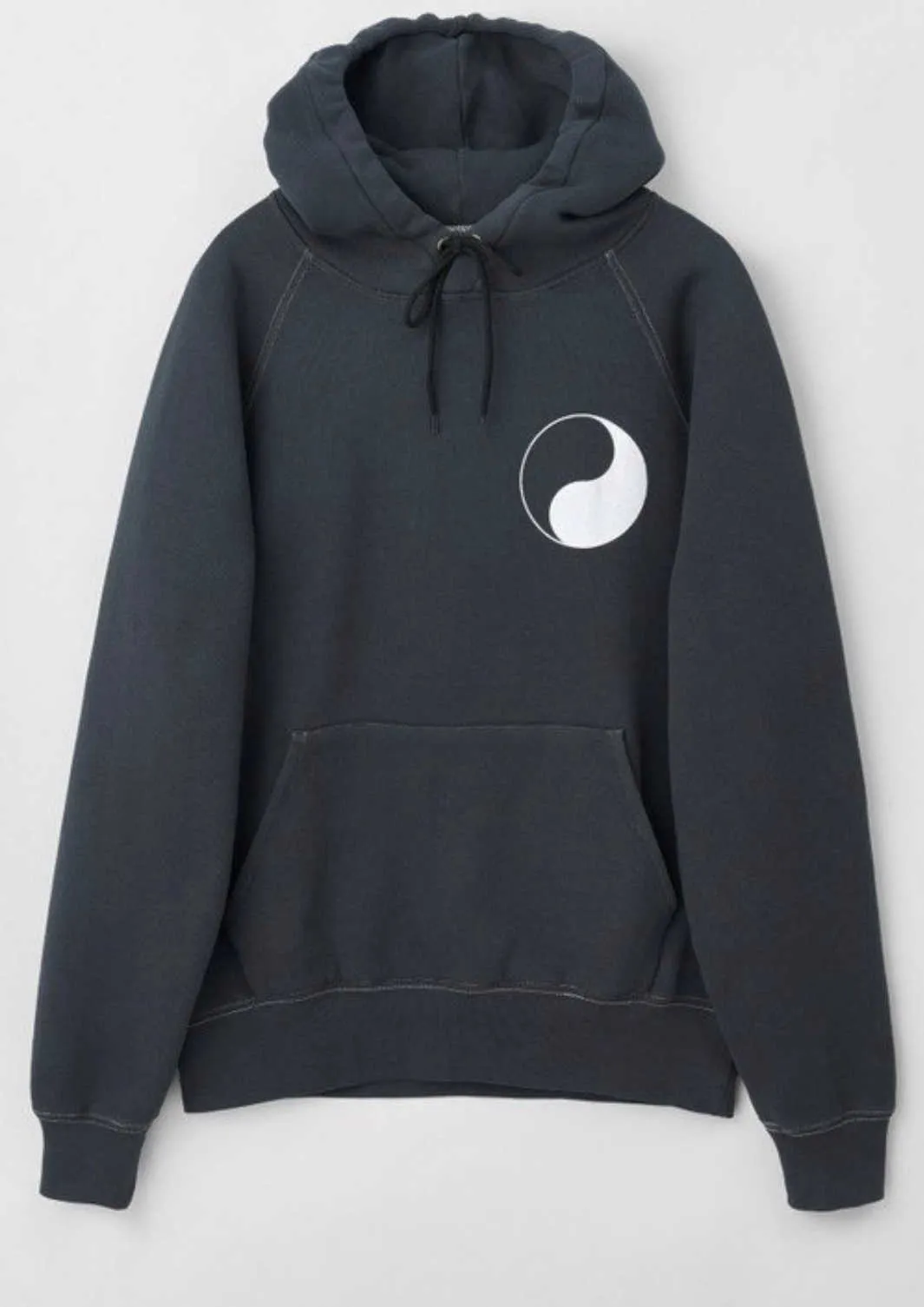 Mäns Hoodies Fla Oberoende Vår Legacy Style Yin Yang Tai Chi Work Shop Slogan Hooded Sweater Loose Pullover Fashion