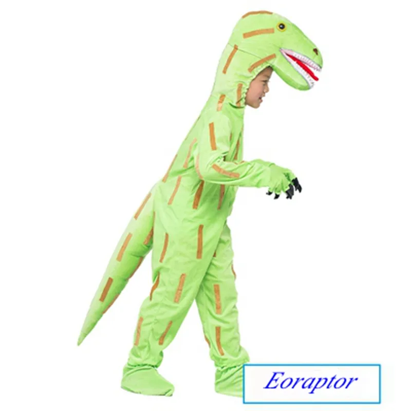 Traje de la muñeca de la mascota Disfraces de T-rex para niños Disfraces de rendimiento Animales de manga corta Tema Mono de dinosaurio Fiesta de cumpleaños para niños Juego de roles