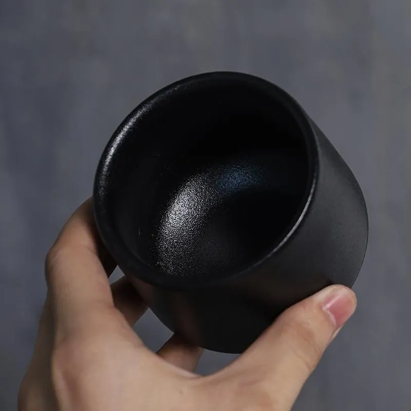 Tazza da tè in ceramica di grande capacità Tazze da tè in porcellana Piattini cinesi da 170 ml217A