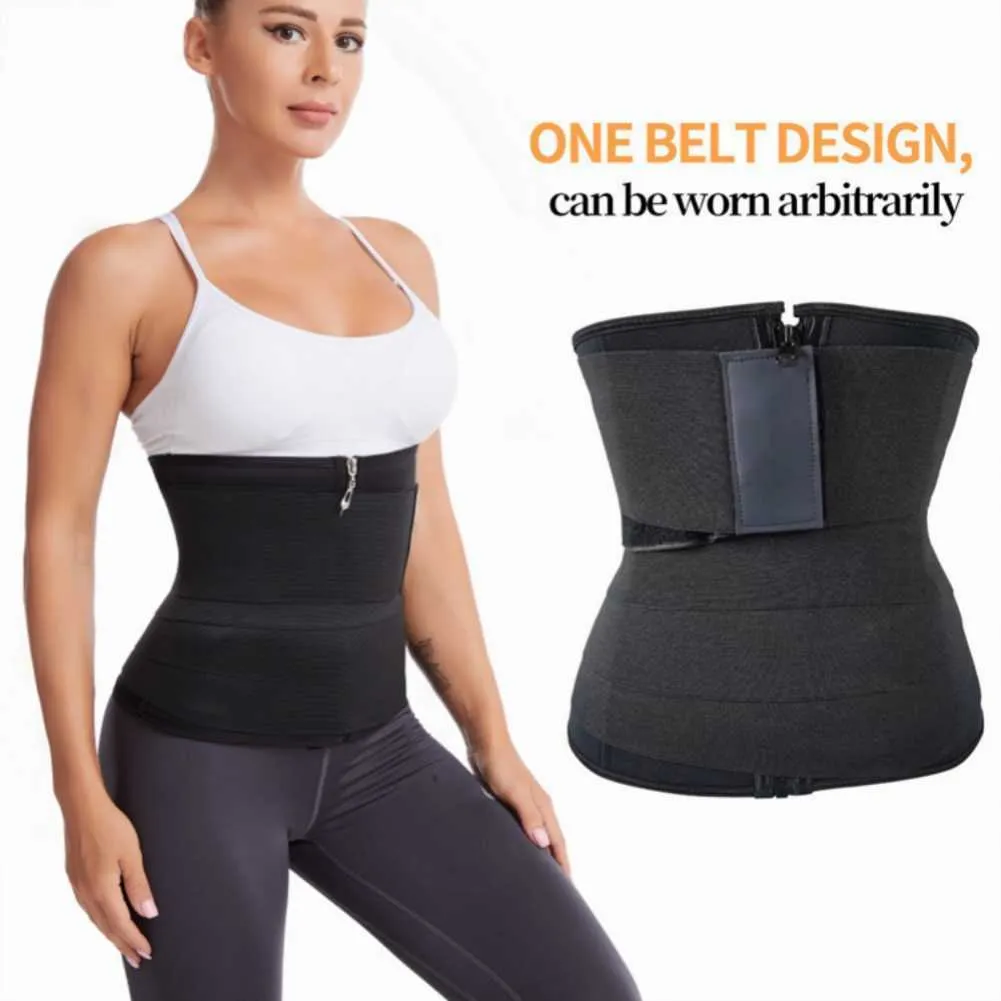 Ceintures de retenue élastiques pour femmes post-partum taille ceinture Wrap Abdomen Fitness ceintures abdominales dame Bodyshaping Yoga ceintures H1026