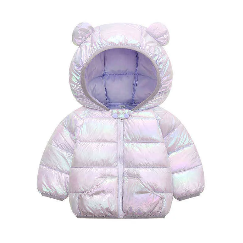 Lzh 2020 automne hiver doudounes pour filles à capuche chaud survêtement veste bébé garçons Parka pour enfants vêtements enfants doudoune J220718