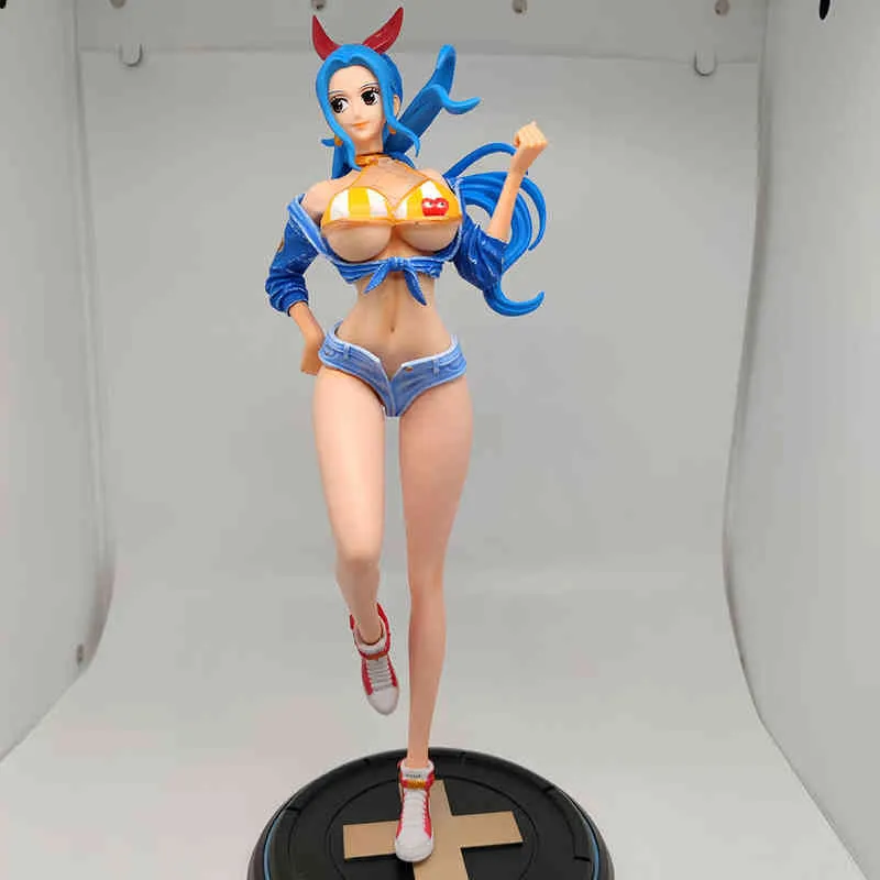 اليابان أنيمي الشكل GK Girl قطعة واحدة Nefertari Vivi Nami Boa Hancock PVC Action Figure Toy Toy Collection Doll Doll Aa222659